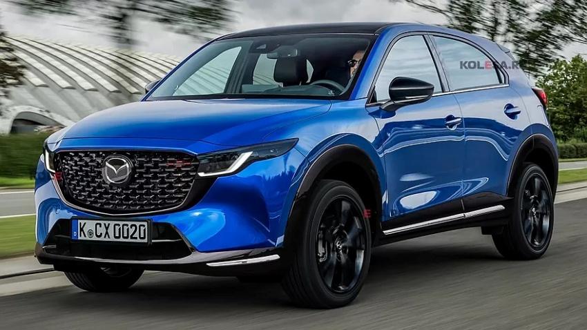 專業繪製新車預想圖的《kolesa.ru》釋出 Mazda 全新 CX-20 可能樣貌。