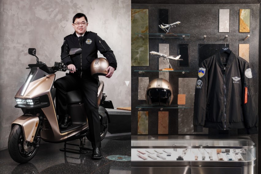 Gogoro&times;星宇航空特仕版限量啟航 張國煒親自參與設計 大地金色塗裝流露未來感