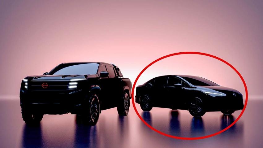 Nissan 新車預告中出現 Versa 改款身影，外觀換上新款頭燈組。