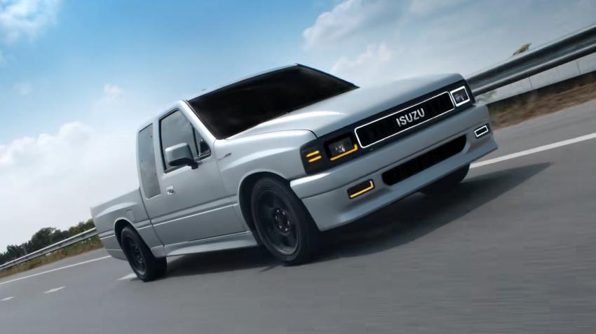 Isuzu 推出 Dragon Max 概念皮卡，呈現滿滿復古元素。