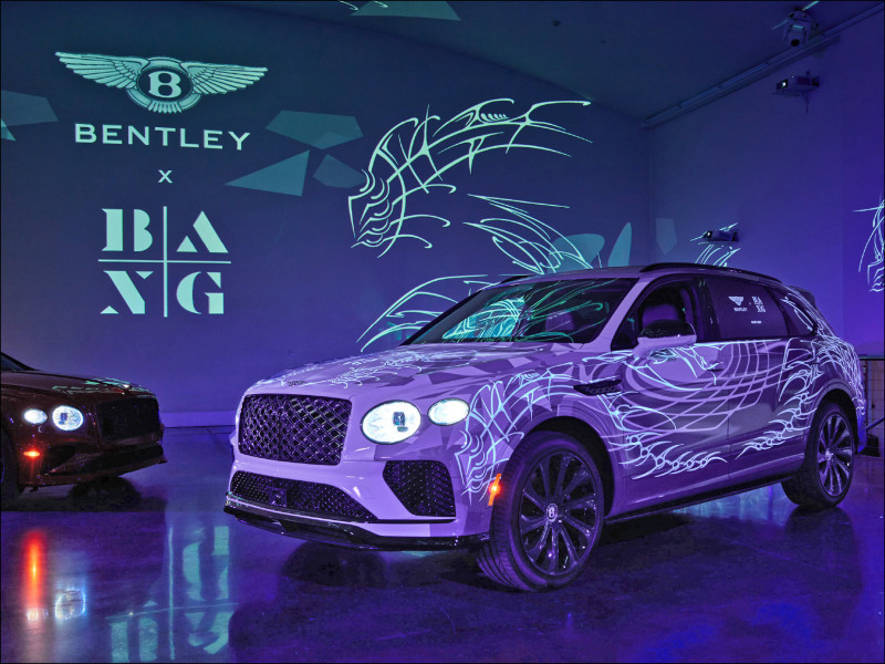 賓利與知名刺青師Bang Bang合作推出Tattoo Bentayga，將創新紋身藝術融入汽車塗裝中。