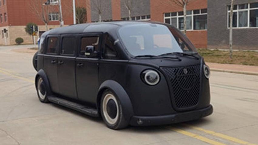 中國車廠山寨 Volkswagen 經典 T1 廂型車（下圖）。