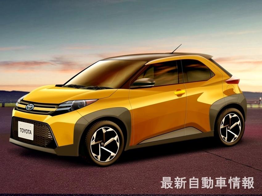 Toyota 有意復活 Starlet 取代 Passo 停產留下的市場空缺。圖為預想圖。