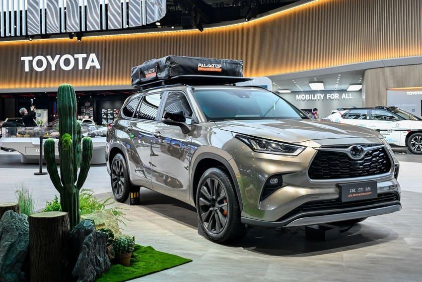 Toyota 在 2025 上海車展推出 Highlander Active Concept 概念特仕版。