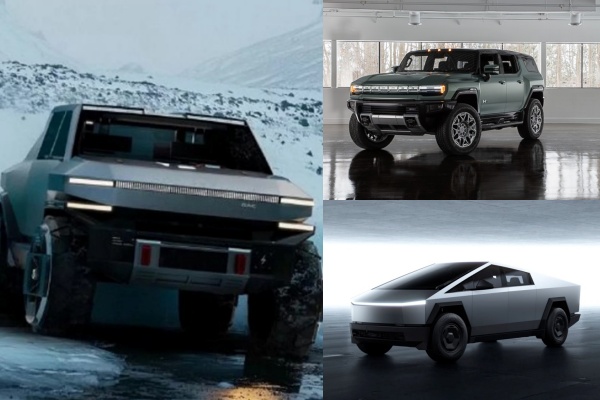 中國皮卡概念車造型引發議論！如同 Cyber​​truck 與電動悍馬的混血兒