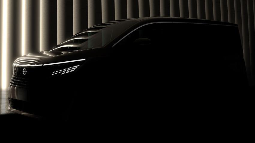 Nissan 釋出新一代 Elgrand 車身剪影，預告將於今年下半年登場。