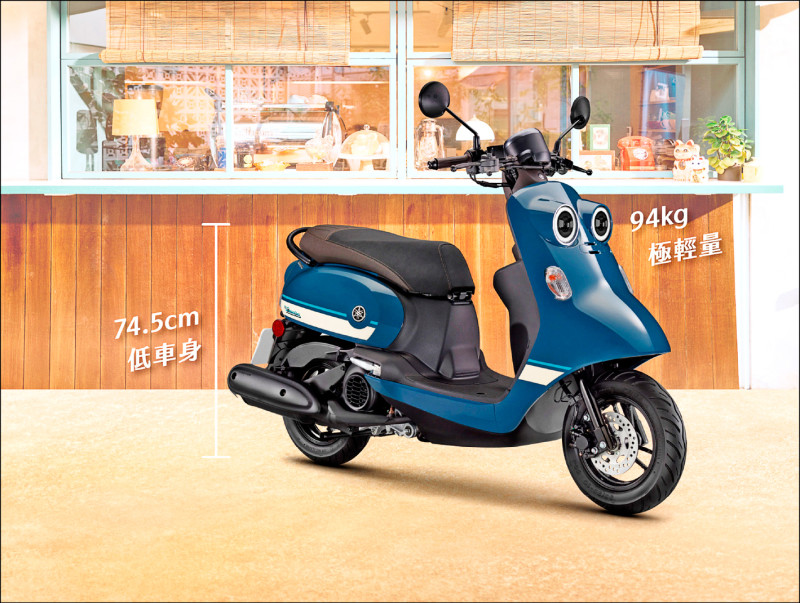 造型復古可愛的Yamaha Vinoora獲得許多女性消費者喜愛，也在日本市場引發討論。