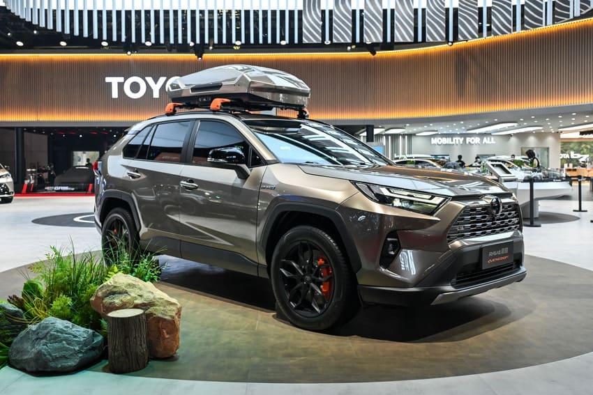 Toyota 在 2025 上海車展發表 RAV4 Active Concept 概念特仕版。