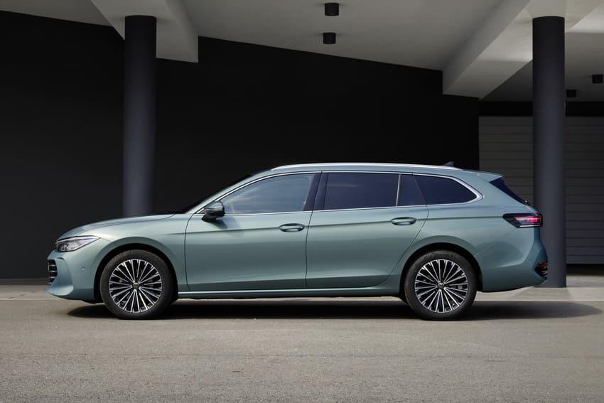 新一代 Passat Variant 是首款採用 MQB Evo 平台打造的新世代福斯，整體車格有所放大。