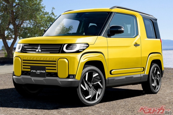三菱有意復活 Pajero Mini 對決 Jimny！硬派外型搭配結實身形