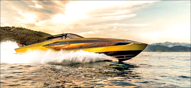 Tecnomar for Lamborghini 63是將超跑概念延伸到海上的超級遊艇。
