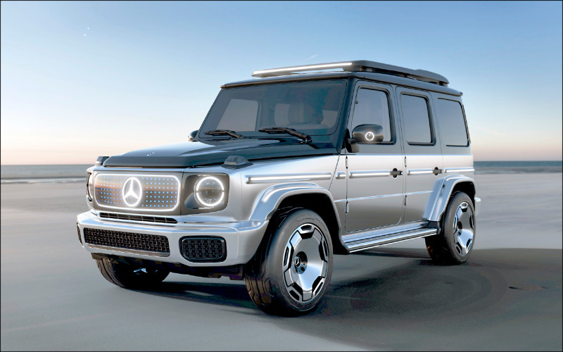 M-Benz Concept EQG概念車原型。