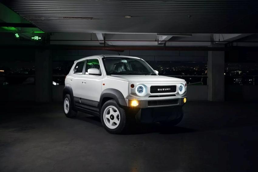 Suzuki 小型跨界休旅換上全新外觀套件，呈現 Jimny 粗獷風格。