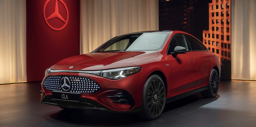 全新 CLA 有著全新自研車載系統 MB.OS，今年底有望在台灣亮相。