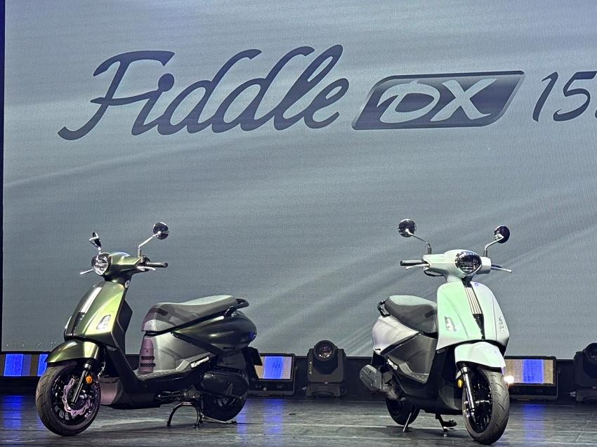 SYM 發表全新 Fiddle 車系，重頭戲便是 158 等級的 Fiddle DX。