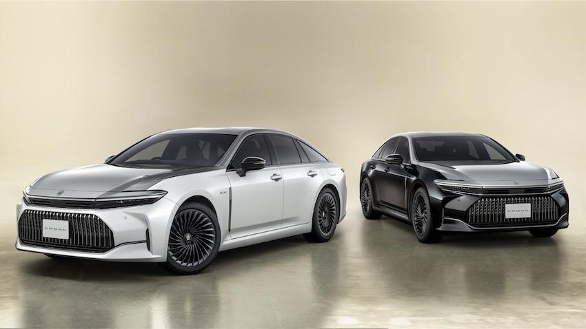 Toyota Crown Sedan 70 週年紀念版。