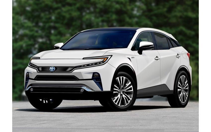 Toyota Harrier 大改款預計 2027 年登場，並具備全新動力系統。圖為預想圖。