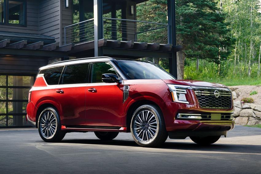Nissan Armada 剛推出大改款，外型霸氣且充滿豪華感。
