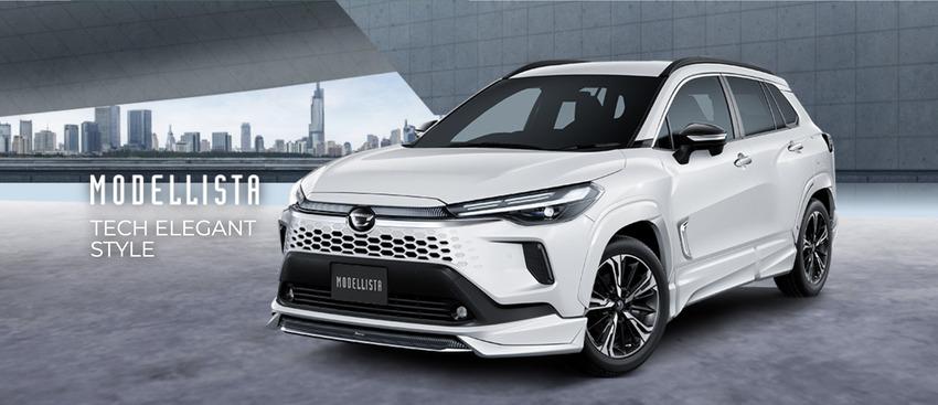 Modellista 推出日規小改款 Corolla Cross 升級套件，打造全新動感造型。
