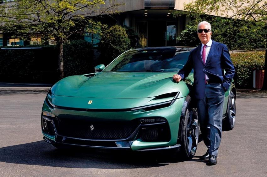 Ferrari 的 Verde Dora 綠色車漆是創始人之子 Piero Ferrari 的專屬色。