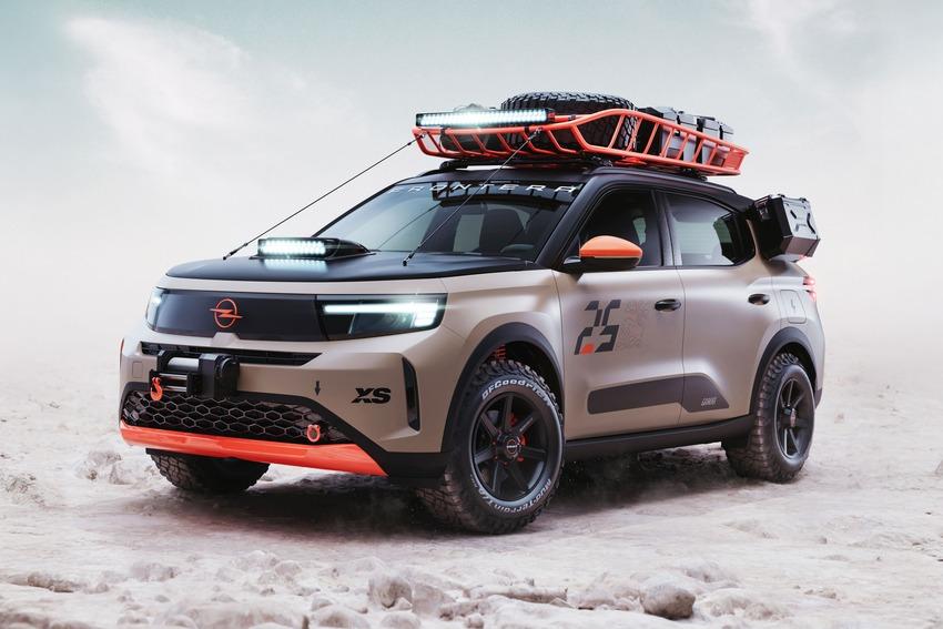 新登場的 Opel Frontera Gravel 擁有相當粗獷的越野造型。