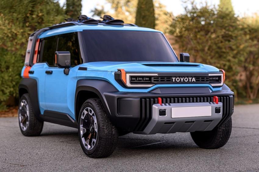圖為 Compact Cruiser EV 概念車。（圖片來源：Toyota）