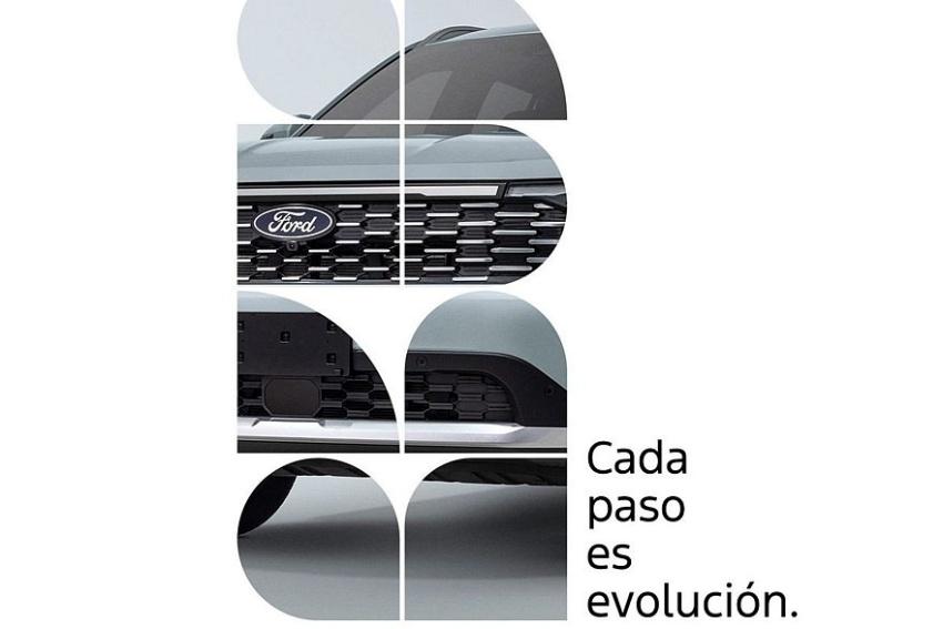 Ford 釋出小改款 Territory 預告圖，車頭換上全新設計。