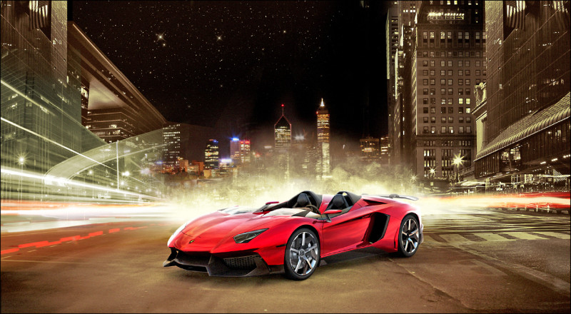 完美詮釋Lamborghini精神的Aventador J，更是品牌少見的無車頂「上空」設定。