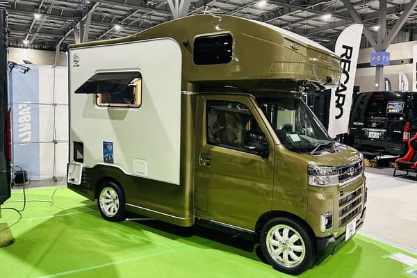 日系入門輕貨卡化身舒適露營車！電視冰箱冷氣全都有 輕鬆享受車宿樂趣