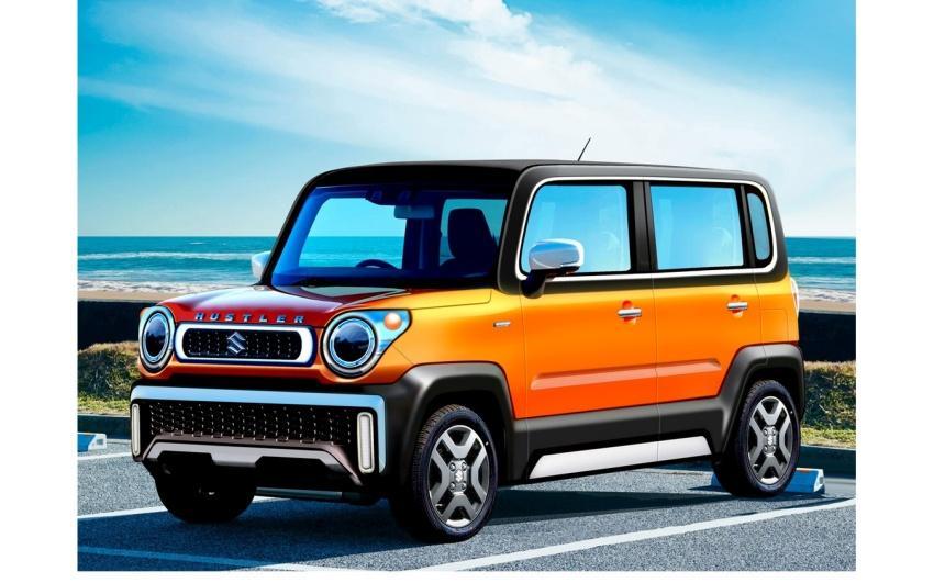 日媒稱 Suzuki 新一代 Hustler 將於今年底問世。圖為預想圖。