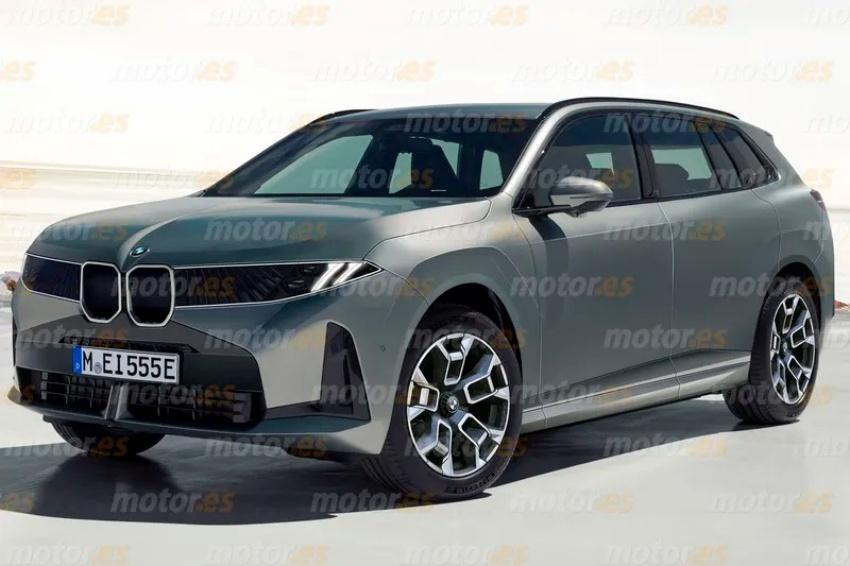 BMW 全新 X5 車系預期將導入 Neue Klasse X 概念車的設計語彙。圖為預想圖。