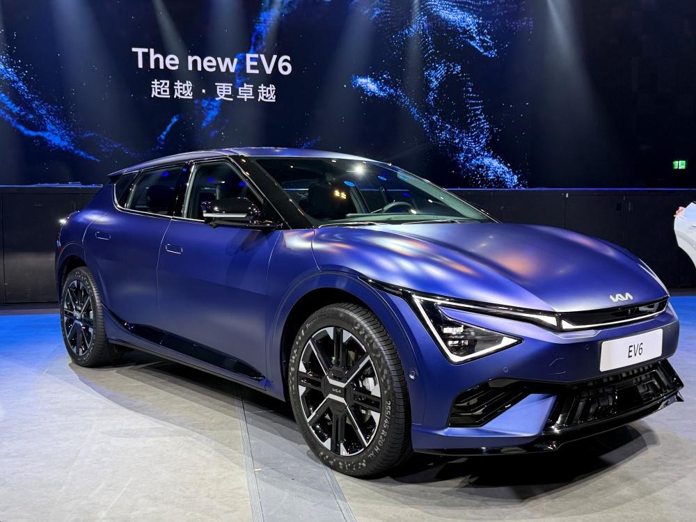 Kia 小改款 EV6 台灣發表。