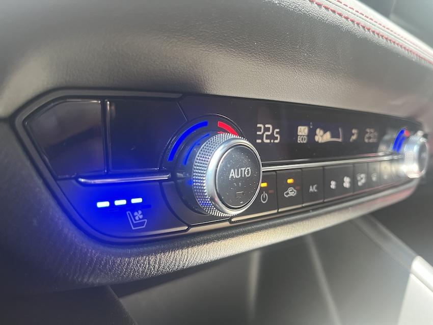 搭載通風座椅的車款逐漸增加中。（攝影：記者陳英傑）