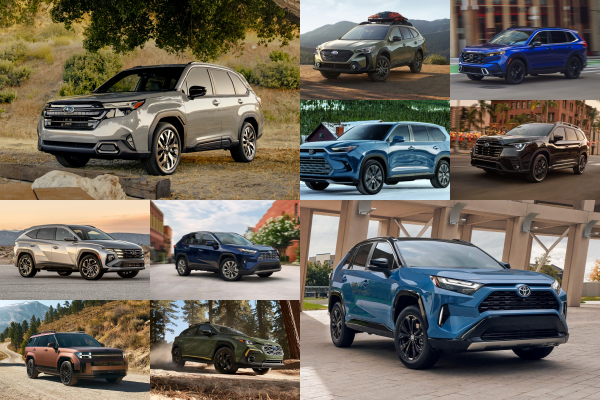《消費者報告》推薦 2025 最佳非豪華休旅車！Subaru 多款上榜 RAV4 雙車型獲推薦