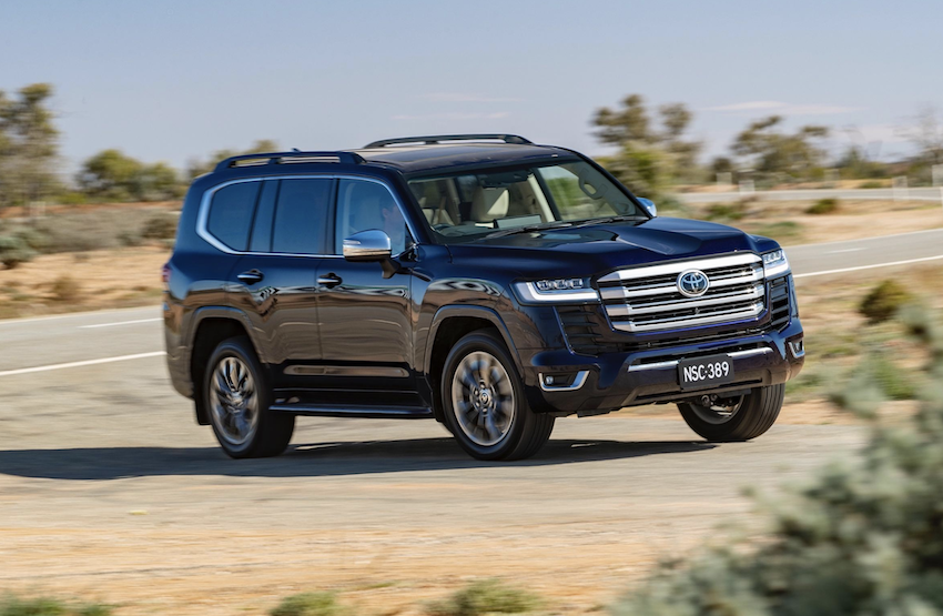 等很久的 Toyota Land Cruiser 300 Hybrid 即將推出，採用 Lexus LX700h 的油電混合動力。（圖片來源：Toyota）