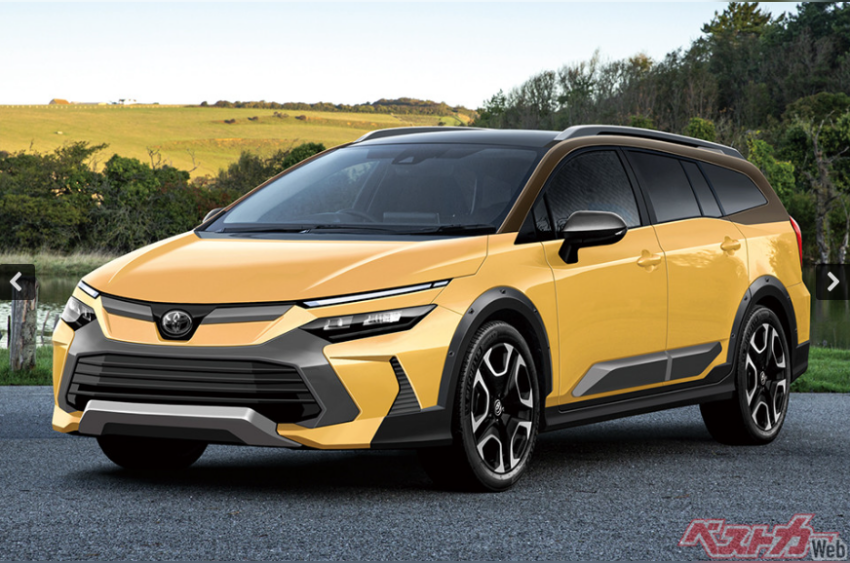 Corolla Touring 跨界版預想圖。