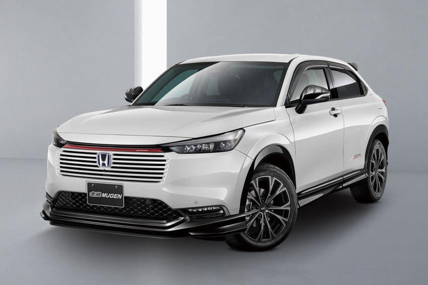 在無限 Mugen 外觀套件加持之下，讓小改款 HR-V 更具動感氣勢。