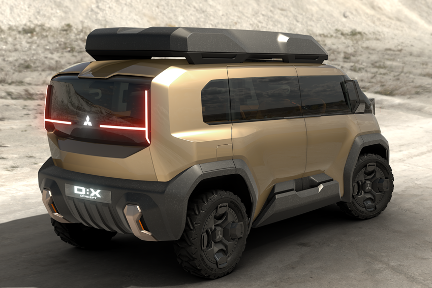 Delica D:6 預期以 D:X Concept 概念車元素為基礎打造。圖為概念車。