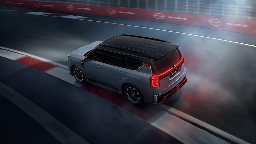 Patrol NISMO 的車長來到 5,295mm，比標準版增加 90mm。