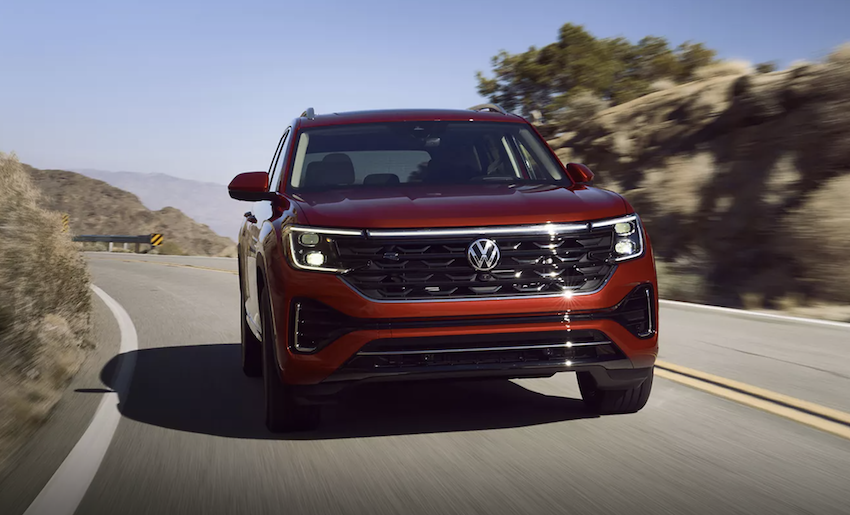 Volkswagen 在美國生產的大型休旅 Atlas。（圖片來源：Volkswagen）