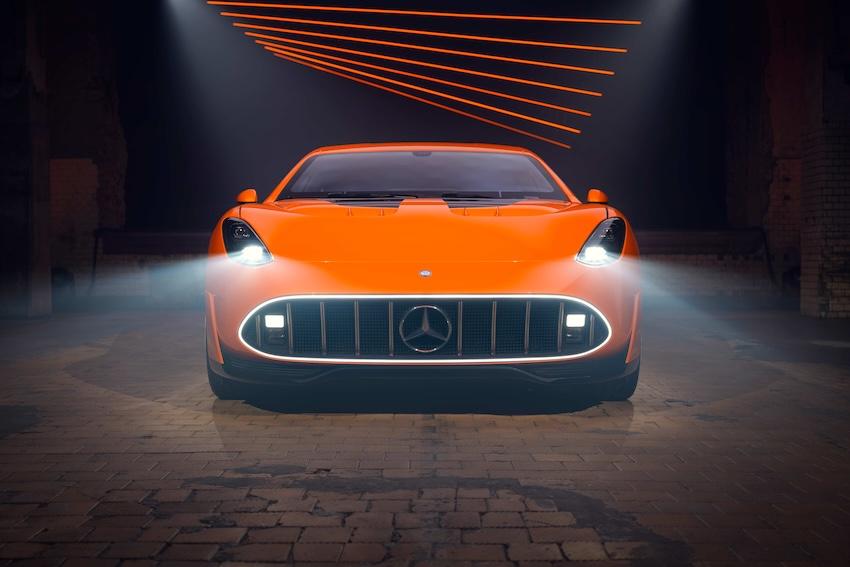 CONCEPT AMG GT XX 車身風阻係數僅 cd = 0.198。
