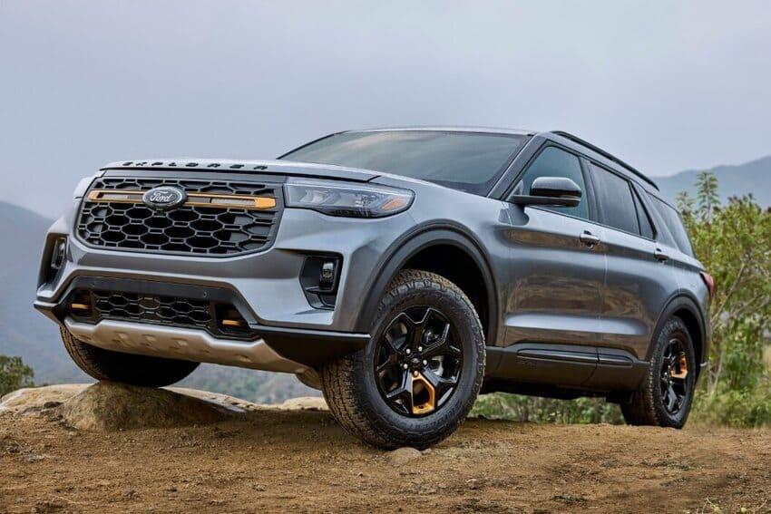 Ford 新年式 Explorer 追加 Tremor 越野車型，粗獷造型更加吸睛。
