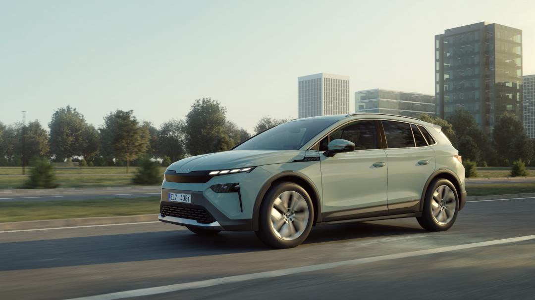 Skoda第2款電動車Elroq首度搭載最新Modern Solid設計語彙，視覺上更具未來感。