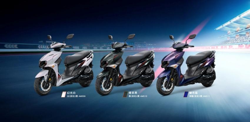 現行 JET SL+ 擁有三種車色選擇。