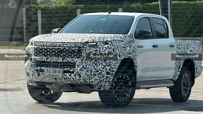 Toyota 新一代 Hilux 預計 9 月登場，換搭全新外觀設計。