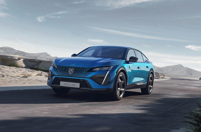 跨界轎跑 Peugeot 408 HYBRID 車型 6 月領牌突破 650 輛。