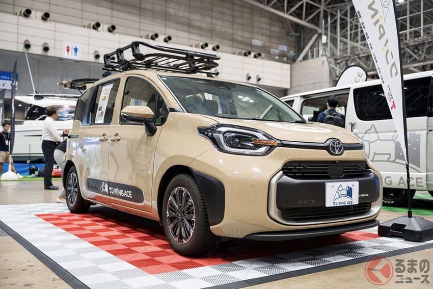 Toyota Mobility Parts推出 Sienta PiNG ACE 套件，化身成為寵物友善露營車。