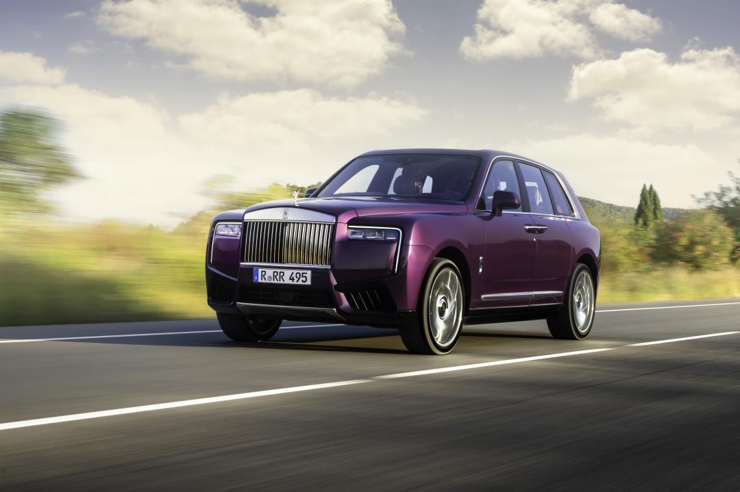 勞斯萊斯Cullinan Series II換裝年輕化面容展現新意。