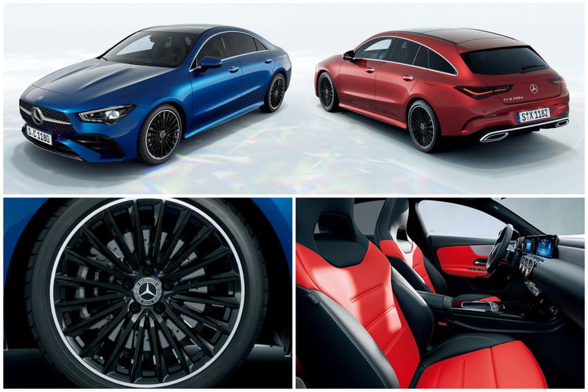 圖為 CLA Urban Stars，提供四門轎跑及 Shooting Brake 五門獵跑選擇。