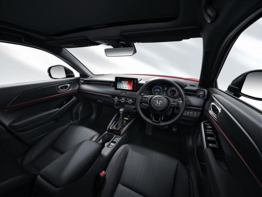 日規 HR-V RS 將導入專屬的內裝鋪陳。圖為泰規版本。